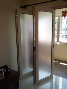 folding door