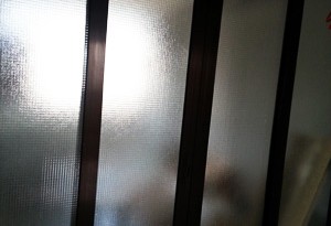 Testimonial wire mesh door